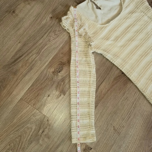 Dra Los Angeles Lace Ribbed Longsleeve Maxi Sweater Dress - Picture 8 of 16